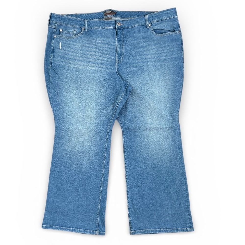 Torrid Bombshell Mid Rise Slim Boot Jeans Womens 30R Premium Stretch Denim